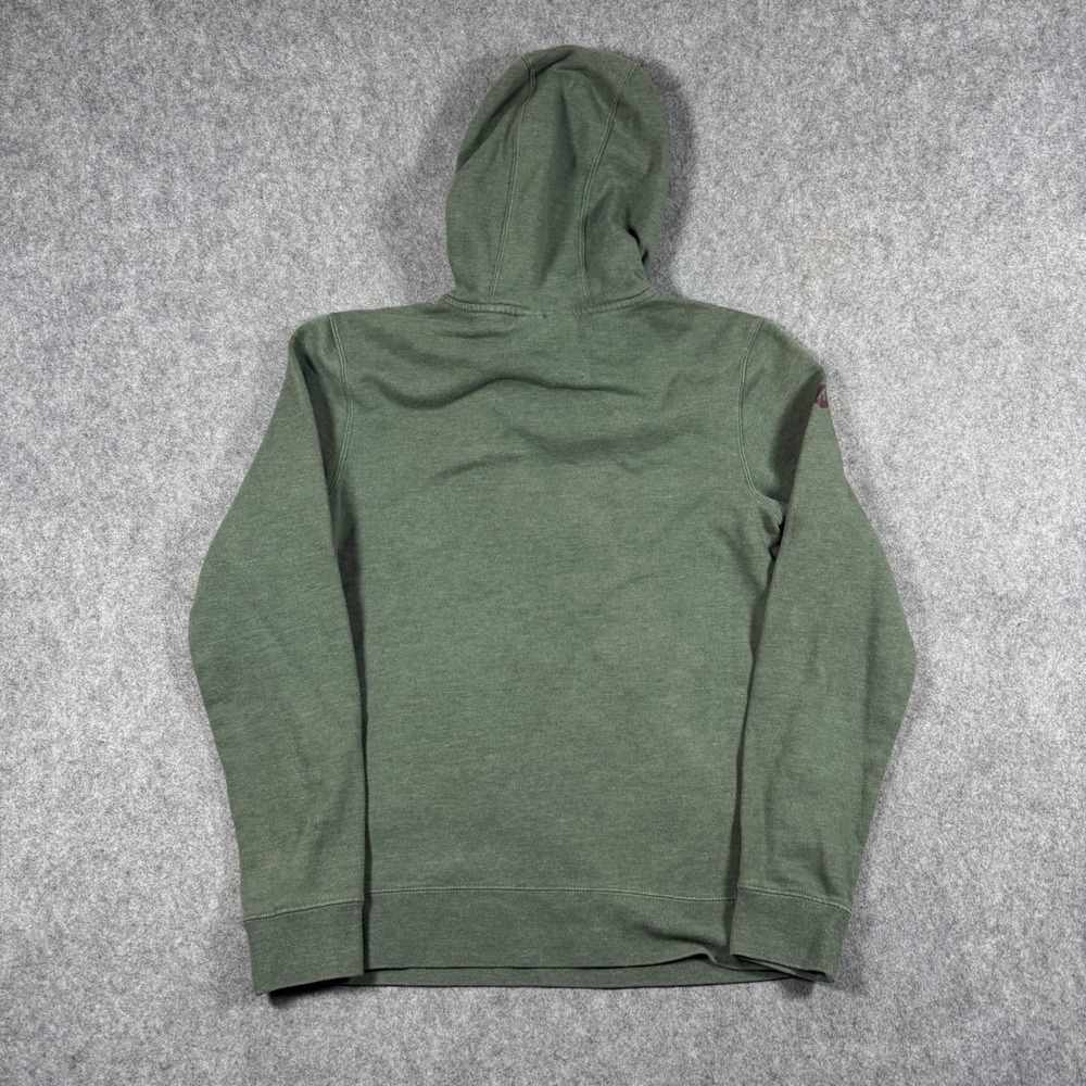Marmot Hoodie Mens Small Green Marmot Beanie Graphic Fleece Pullover Sweatshirt* - Picture 5 of 14